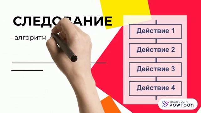 Алгоритмы. Основные алгоритмические конструкции