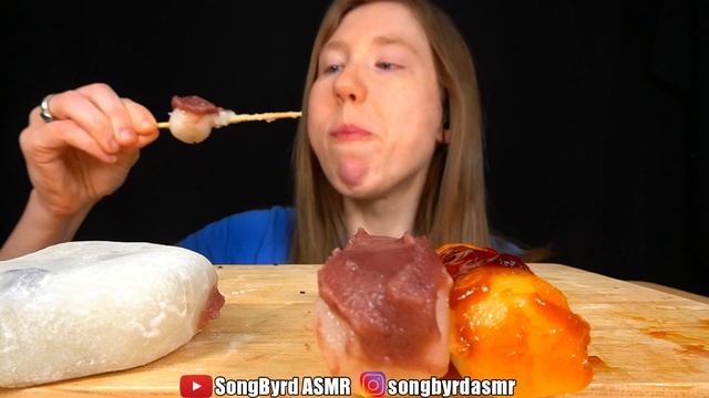 ASMR DANGO & MOCHI MUKBANG (No Talking) EATING SOUNDS смотреть онлайн