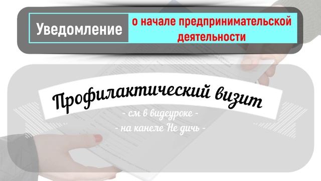 Как подать уведомление о начале предпринимательской деятельности в Роспотребнадзор (1 апреля 2024) смотреть онлайн