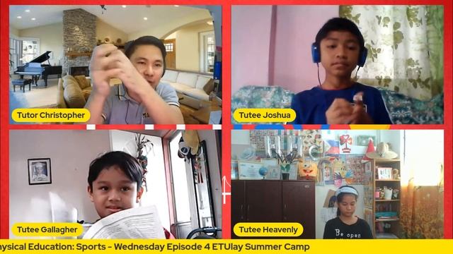 Physical Education: Sports  - Wednesday Episode 4  ETUlay Summer Camp