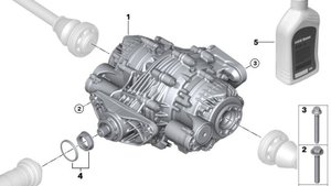 BMW X5 E70 - дооснащение активным редуктором X6 E71 - S2VKA - DYNAMIC PERFORMANCE CONTROL Часть 1.