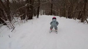 Тест SJCAM SJ8 PRO и стабилизатора SJCAM Gimbal-2. На лыжах Машка