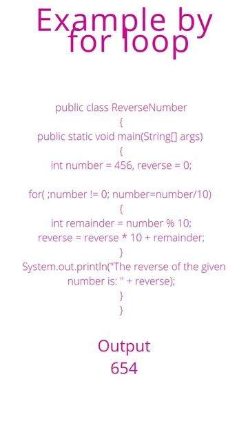 Reverse a Number Program with logic смотреть онлайн