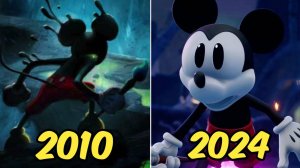 Эволюция серии игр Epic Mickey (2010-2024)