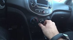 Органы управления Хундай Салярис- Куда жать в Hyundai Solaris? Делимобиль - 400 руб за промокод