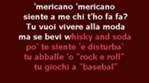 TU VUO' FA' L'AMERICANO-KARAOKE