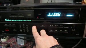 MCD 7007 CD PLAYER MCINTOSH DEM0