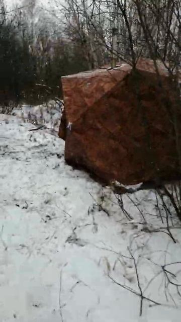 Палатка Берег на зимней охоте. смотреть онлайн