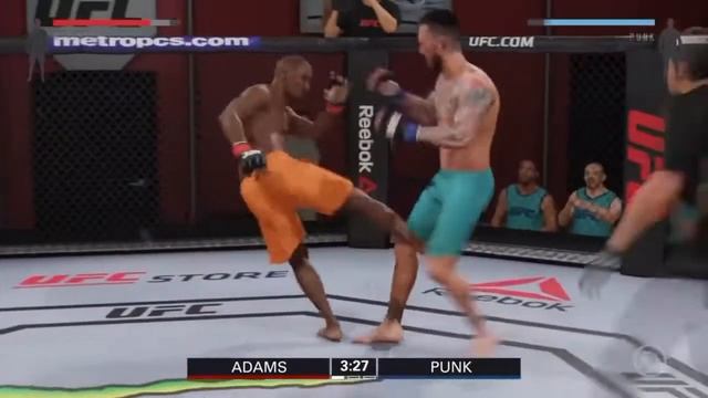 EA UFC 2 Карьера СМ Punk Путь к финалу