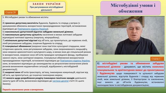 №57. Хто і як визначає необхідність отримання містобудівних умов і обмежень? смотреть онлайн