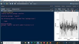 GARCH Model in R with simple explanation