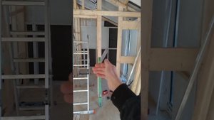 Нюансы монтажа межкомнатной перегородки в частном доме. Каркас под задвижную дверь. Расш верс