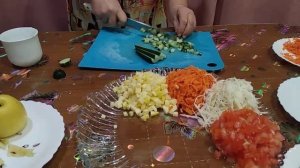 Салат Цветик семицветик