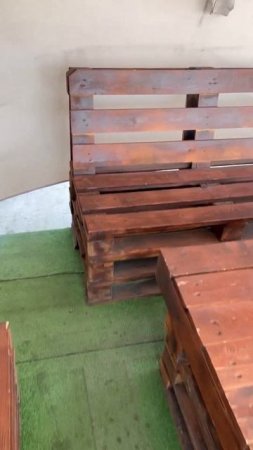 Садовая мебель из ПОДДОНОВ