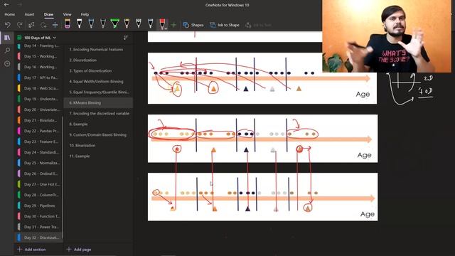 32 Binning and Binarization   Discretization   Quantile Binning   KMeans Binning1080P HD