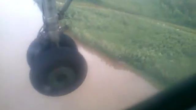 Ан-24 Хабавиа. Посадка в Нелькане. (2014)