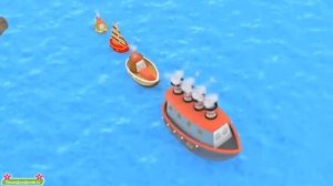 Маленький пароходик 🛳️ песня для малышей | клипы для детей