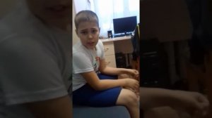 Сценка:Учитель и ученик на уроке русского языка.