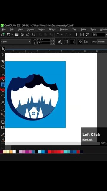 Logo design in CorelDraw , coreldraw new design 2022 , Graphic design , Shorts смотреть онлайн