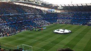 Champions League Theme Ethihad Stadium Manchester City Real Madrid