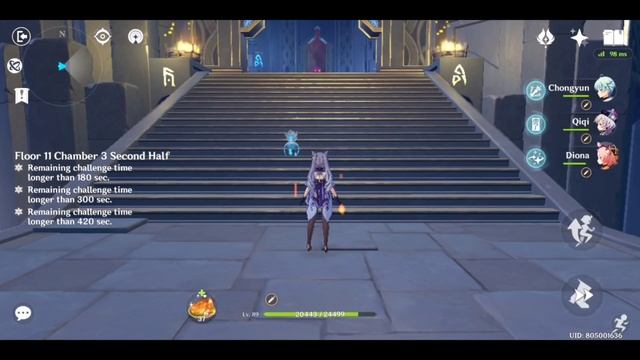 Spiral Abyss floor 11 - Keqing + Xiao - Genshin Impact 1.5 смотреть онлайн