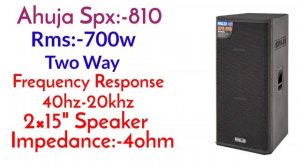 2023 price 700w Top |  Spx810 Top Review | 4 Top ke liye Best Amplifier |