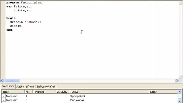 Free Pascal cikliniai algoritmai смотреть онлайн