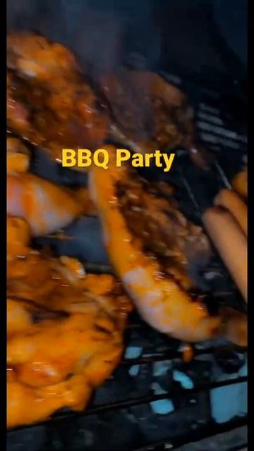BBQ Party.Whole Barbecue Smoked Turkey.How To BBQ Whole Turkey.Best Bbq Whole Chicken Recipe.#short смотреть онлайн