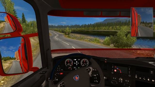 ETS2 - Verkhnetulomsky to Murmansk смотреть онлайн