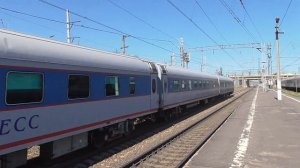 "Быстро залетел" ЧС200-006. С поездом №747А, "Невский Экспресс", сообщением: Санкт-Петербург-Москва