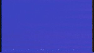 VHS Analog VCR Tape Filter Blue Screen Chroma Key Video Editing Overlay Vintage Retro