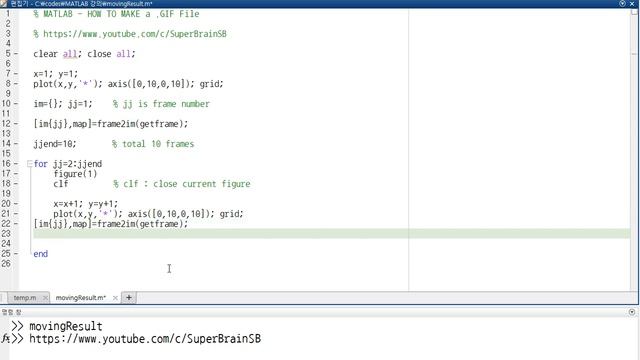 HOW to Make an Animated PLOT GIF File in MATLAB [12k views] смотреть онлайн