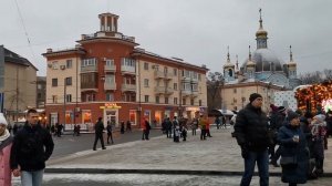 Мариуполь. Елка на драмтеатре 2020