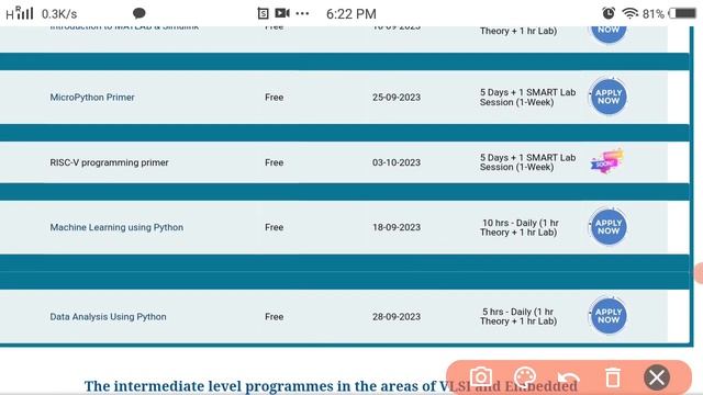govt of india free online course with certificate 2023 | nielit smart lab free courses |