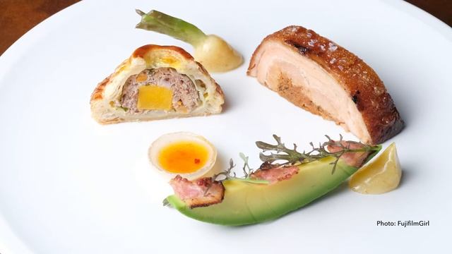 Head cheese pithivier, porcelet porchetta, colatura mojo on Ariete's tasting menu [Pan Con Podcast]
