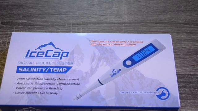 Icecap Salinity Temperature Digital Pocket Tester смотреть онлайн