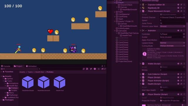 14 - Индикатор здоровья. Часть 2 смотреть онлайн
