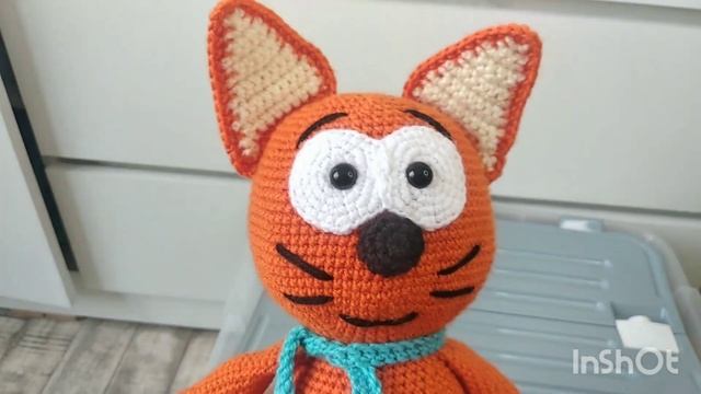 Котэ котёнок крючком. Обзор процесса вязания