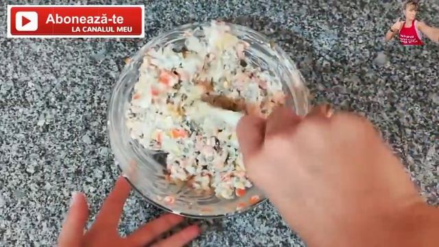 SALATA BEOUF DE POST FARA OUA UN DELICIU | ENSALADA SIN HUEVO UNA DELICIA | BUCATARESTE CU RODICA смотреть онлайн