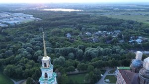 Рязанский кремль в вечернем свете