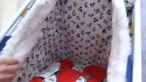 Санки коляска ника  дисней беби 2 видео обзор