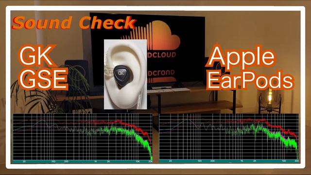 GK GSE vs Apple EarPods [IEMs Chinese In-Ear headphones Sound Comparison 中華イヤホン音比較] смотреть онлайн