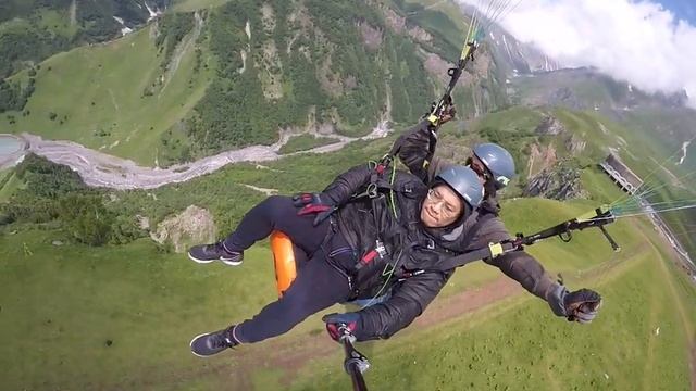 ParaTourYes кавказ полет на параплане