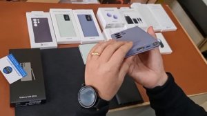 Bao da Smart View Wallet Case samsung S24 Ultra -Hàng Chính hãng