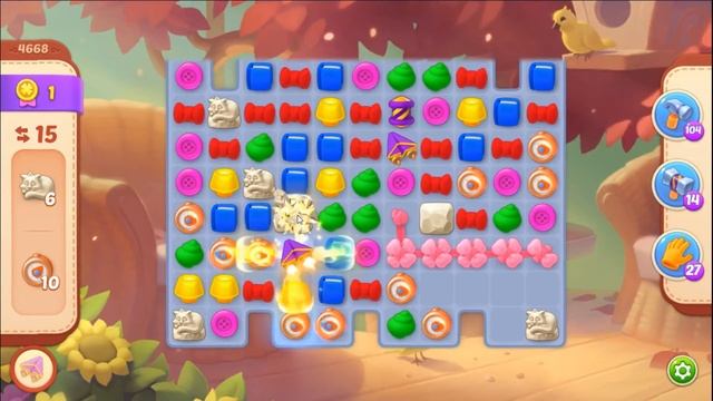 Homescapes Level 4668 - NO BOOSTERS   SKILLGAMING 