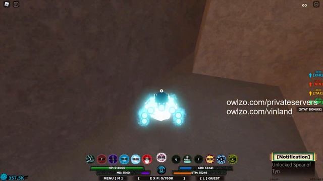 SPEAR OF TYN spawn location + drop + showcase | Shindo Life