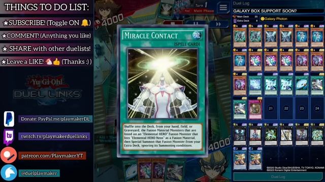 GALAXY PHOTON ft. NEW GALAXY BRAVE F2P! NEW LEVEL UP Reward  easy RANK 8 DUEL LINKS