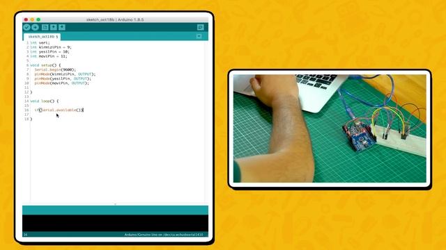 Arduino Bluetooth RGB LED Kontrolü (HC06 Bluetooth Modül)