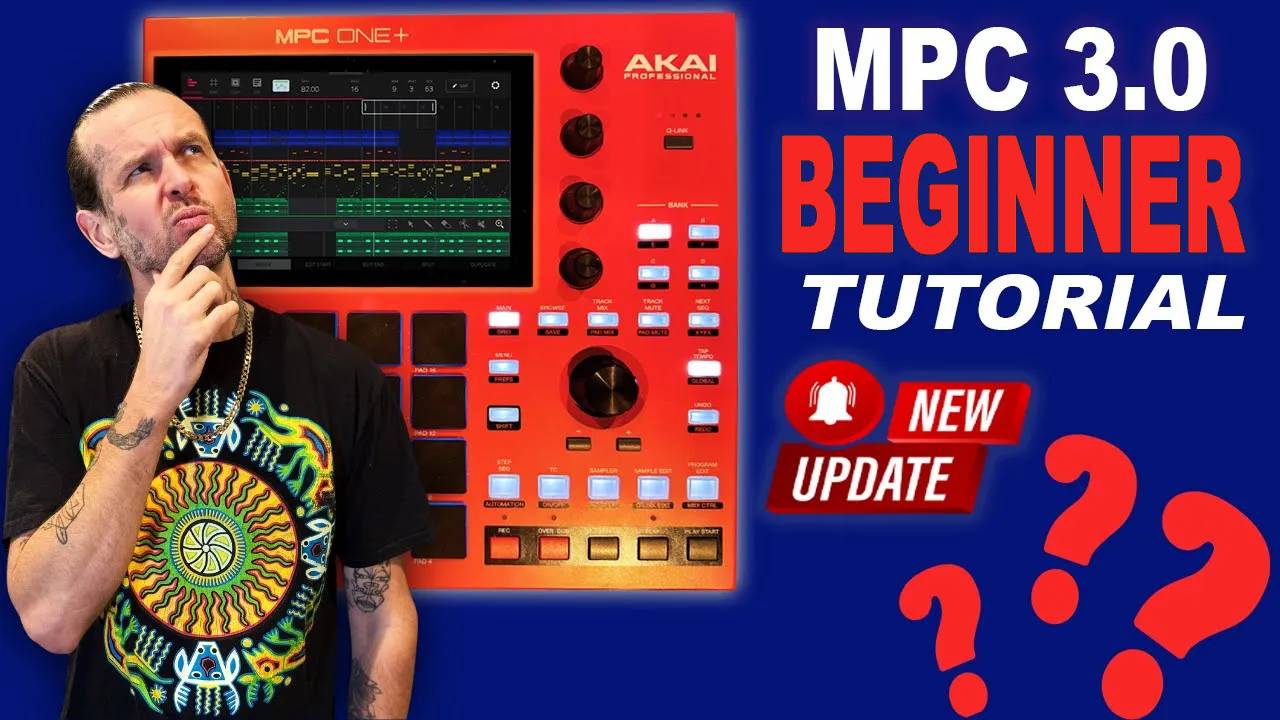 AKAI MPC 3 Beginner Tutorial: Make Your First Beat Step-by-Step