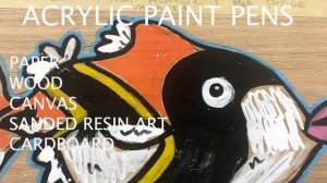 Acrylic Vs. Oil Paint Pen Markers: Whats the difference?